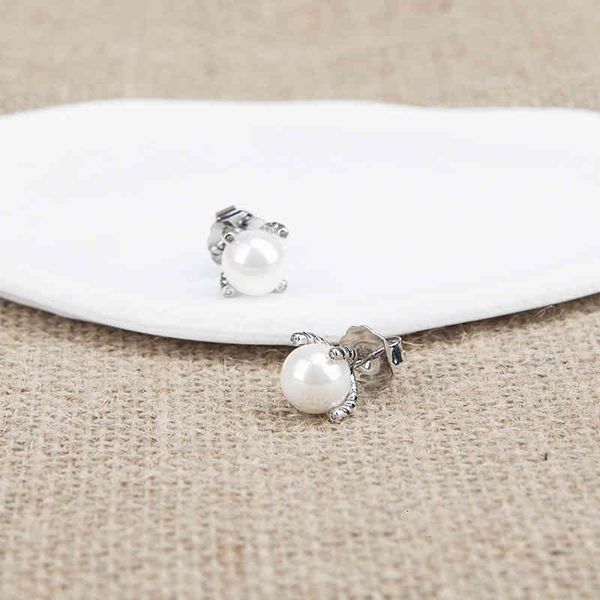 

pearl studs stud designer women elegant earring earrings vintage fashion jewelry accessories wedding jewelry orecchini inlaid imitation, Golden;silver