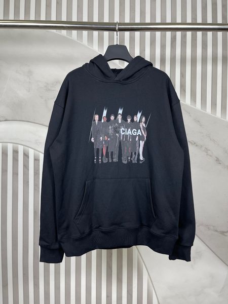 

2022ss spring and summer new sweatshirts hoodies shirt high grade cotton men's size s-3xl 370, Black;brown