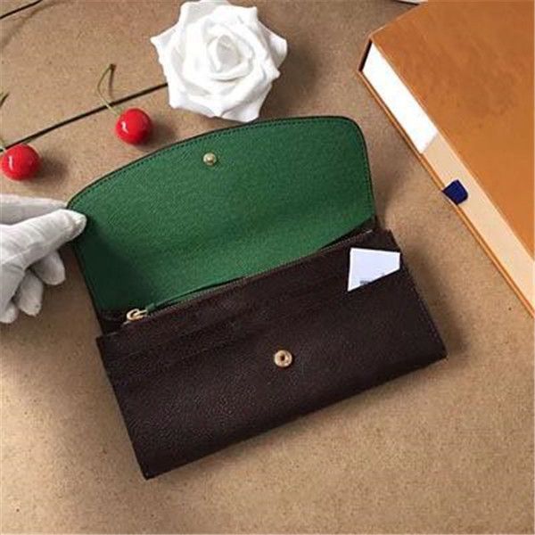 

hh 2021new women wallet designer long wallet lady multicolor luxury designer coin purse card holder women classic zipper pocket clutch walle, Red;black