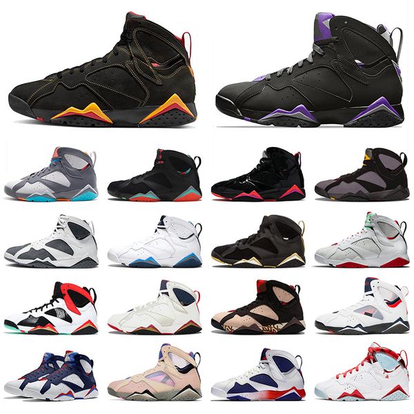 

2022 new 7s men women basketball shoes university blue hare raptor vii 7 bordeaux sapphire flint paname citrus shimmer greater china sweater, White;red