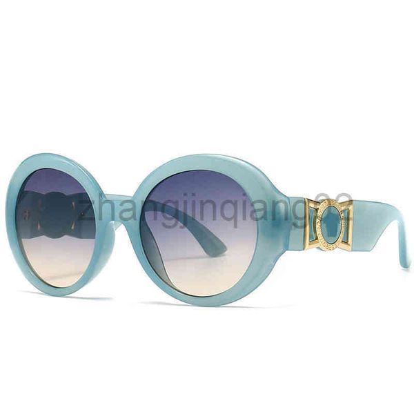 

designer versage sunglasses cycle luxurious fashion brands woman mens vintage baseball sport new fashion large round frame summer sun glasse, White;black