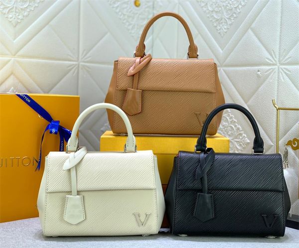 

cluny bb bags designer tptes handbags women luxurys shoulder crossbody bag classic genuine leather monograms canvas colorful strap m42738 sa