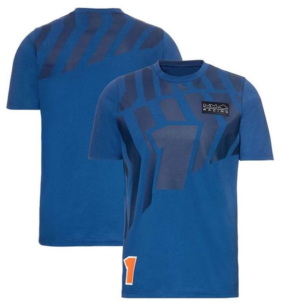 

f1 team driver uniform 2022 summer new racing series casual short-sleeved t-shirt