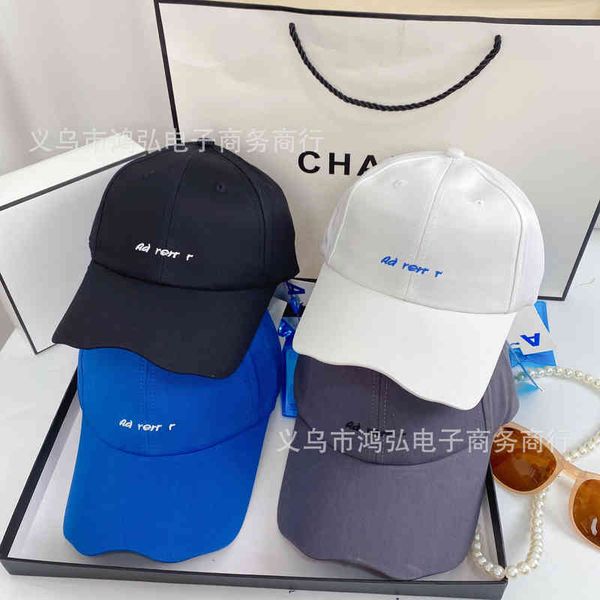 

ball caps original correct version ad home notch brim decoration embroidered letter baseball cap 8f2t, Blue;gray