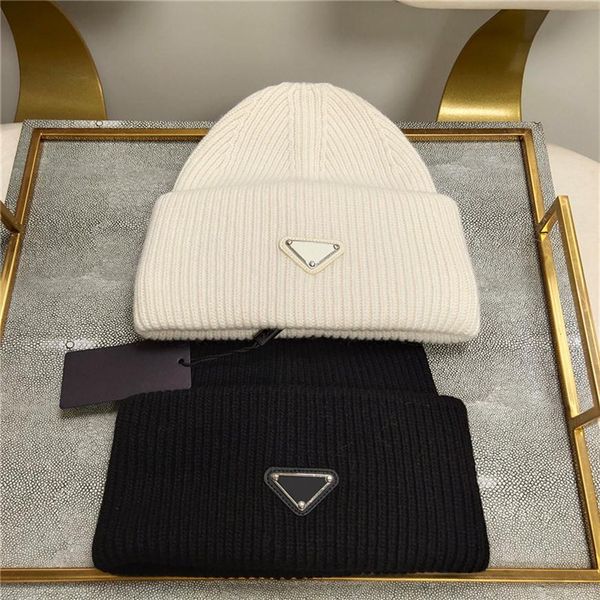 

designer winter hat brand fashion hat women luxury couple solid woolen hats simple style mens designer cap287s, Blue;gray