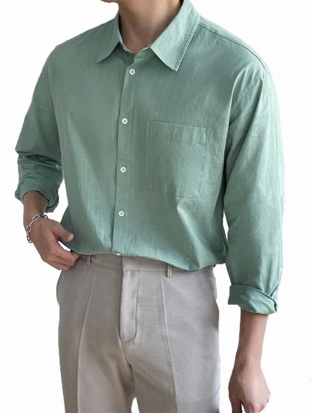 

men's casual shirts dazy men solid pocket patched shirt x5xo#, White;black