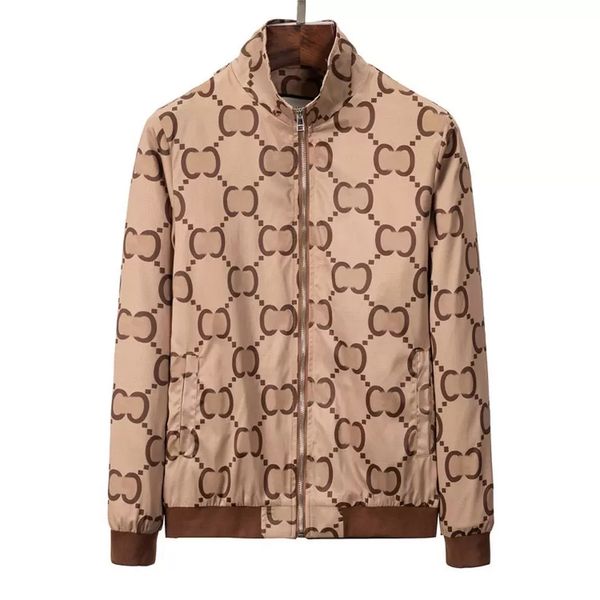 

2022 designer mens jacket spring autumn outwear windbreaker zipper clothes jackets coat outside can sport size m-3xl men's clothing, Black;brown