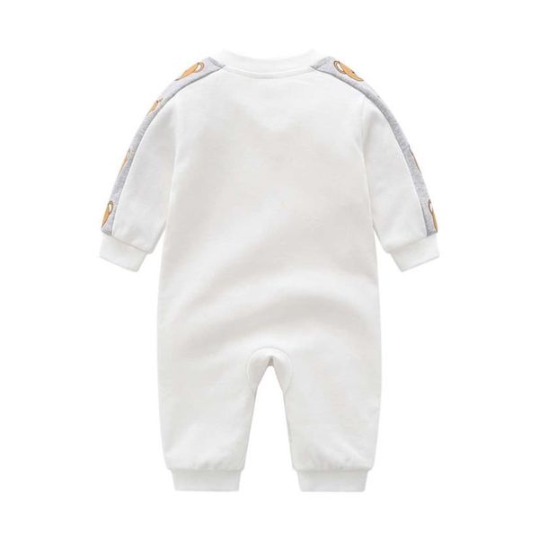 

hight quality baby romper infant newborn cartoon bear cotton rompers onesies jumpsuit jumpsuits children designers clothes kids boutiqu325u, Blue