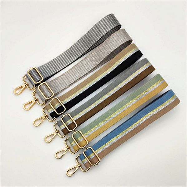 

bag strap woman colored straps for crossbody messenger shoulder bag accessories adjustable belts handbags, Black