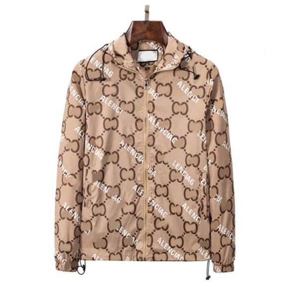 

22ss autumn new men's women's jacket windbreaker sportswear outerwear casual brand designers jackets coats, Black;brown