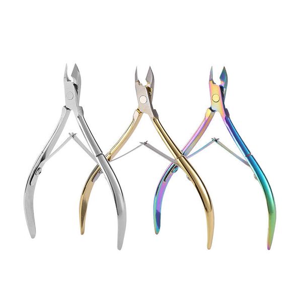 

1pc engineer tool callus shavers nail manicure scissors clippers trimmer dead skin remover pedicure stainless steel cutters nail tools, Silver