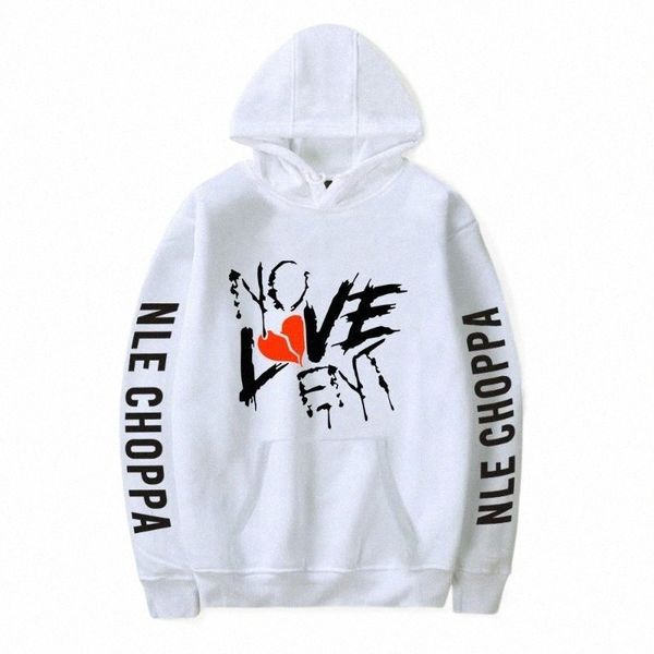 

men's hoodies & sweatshirts 2021 men women hoodie nle choppa rapper boy girl's sweatshirt harajuku pullovers hip hop clothes hoode, Black