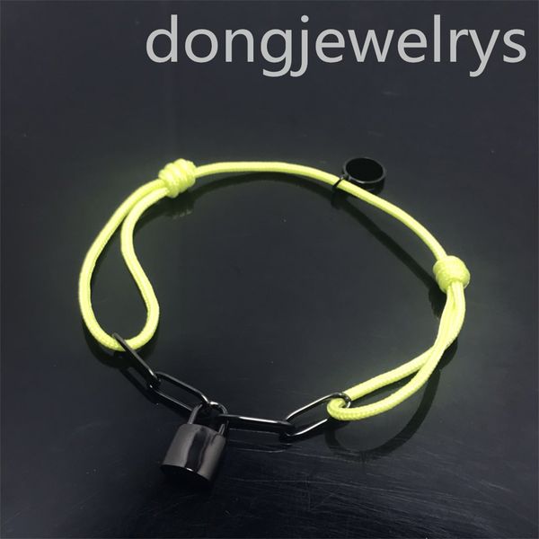 

eternal alphabet lock cuff bracelets luxury bracelet mens dongjewelrys charm black cool punk style suitable for outdoor camping sport, White