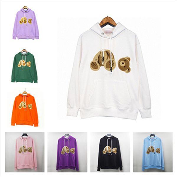 

hoodie mens womens designers angels hoodies fashion man long sleeve warm cotton hoody clothing sweaters hip hop palms clothes sweatshirts, Blue;black