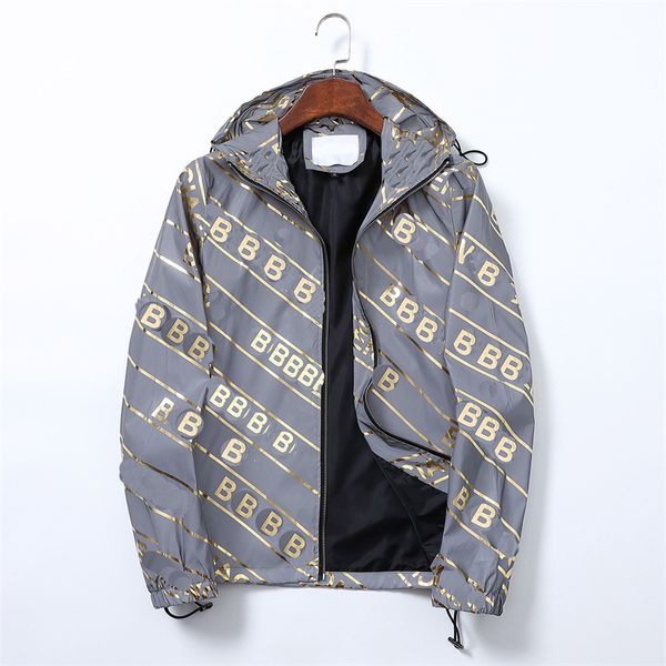

2023 brand fashion pattern print mens jacket long sleeve zipper jackets slim fit windbreaker men antumn winter outdoorwear thin coats m-3xl, Black;brown