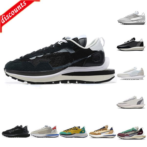 

new sandals 2022 released genuine vaporwaffle shoes sesame dark iris ldv waffle gum ldwaffle black white green blue red sneakers mens womens