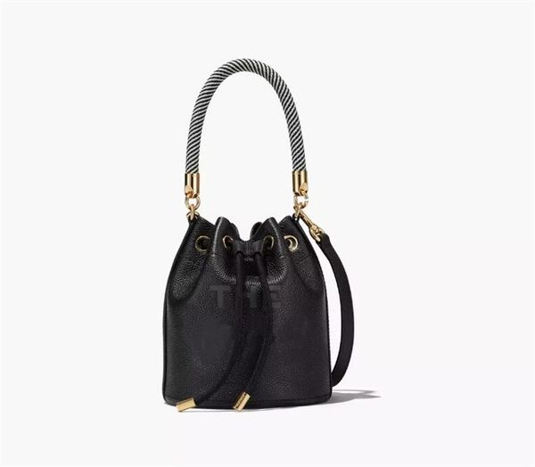 

2022 new bags dupe leather handbags cross body bucket bag bags fashion handbag