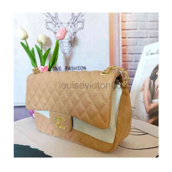 

designer channel bag tote handbag new europe and america womens luxurious caviar one shoulder messenger fashion vintage leather even bag