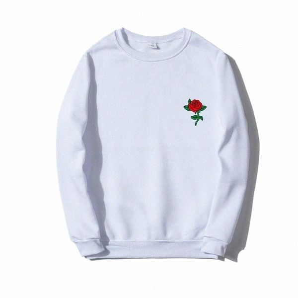 

men's hoodies & sweatshirts 2021 men hip hop casual fashion man streetwear harajuku autumn winter funny rose print hoodie clothes p83s#, Black