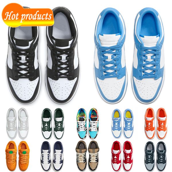 

2023 sandals men women panda casual shoes dunked mens sneakers dunks black white unc trainers outdoor sports jogging walking size 5.5-13