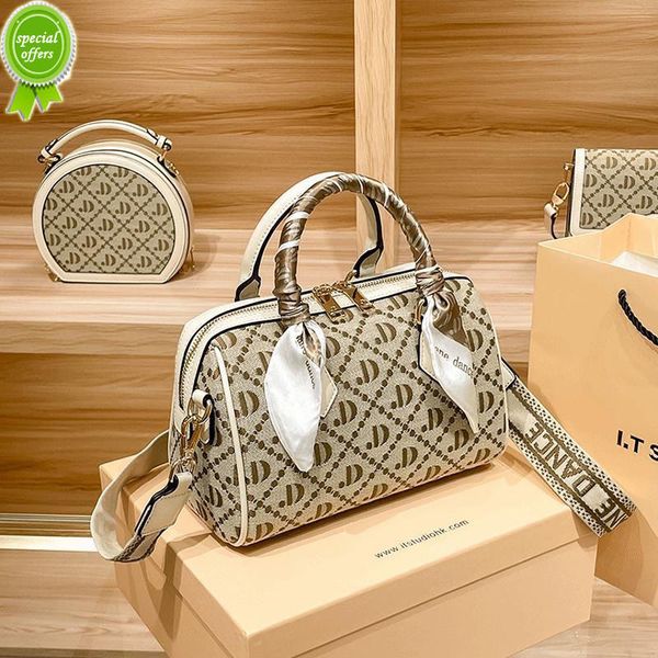 

50% factory online export designer travel bag handbag hong purchasing leather women's cross embroidered shoulder 2022 summer new