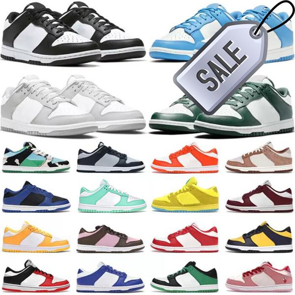 

brand sandals low running shoes men women chunky dunky holiday special panda kentucky university blue bear orange syracuse chicago trainers, Black