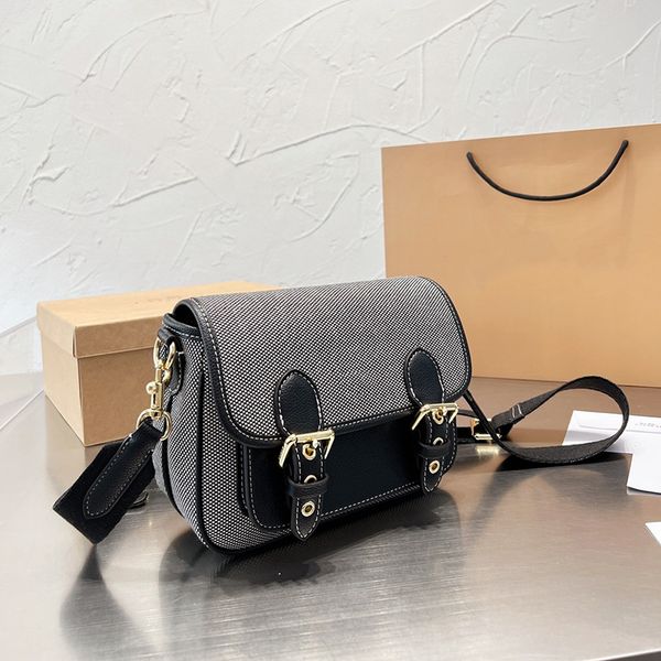 

shoulder bag men's tide canvas messenger japanese simple retro wide strap small classic retro texture