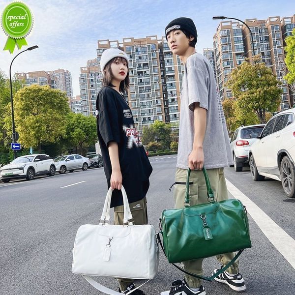 

50% factory online export designer travel bag handbag soft leather 2022 new large capacity busins trip distance boarding
