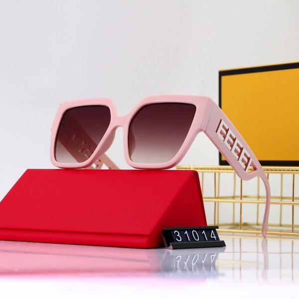 

sunglasses for woman fashion designer letter luxury mens sun glasses f outdoor eyewear womens designers sunglasses full frame box, White;black