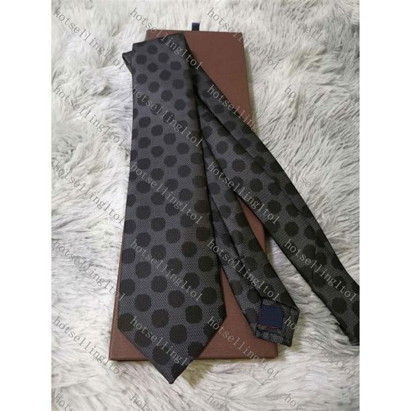 

men's letter tie silk necktie big check little jacquard party wedding woven fashion design with box l003305i, Blue;purple