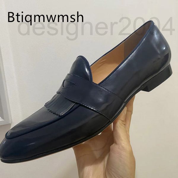 

dress shoes designer man shoes real leather soft party genuine agz6, Black