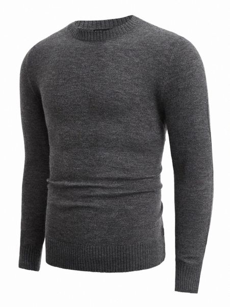 

men's sweaters men ribbed knit sweater 2022 new l6q2#, White;black