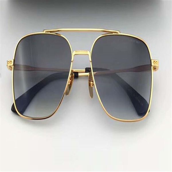 

men flight square sunglasses black grey gradient celebrity fashion designer sunglasses driving glasses new with box283s, White;black