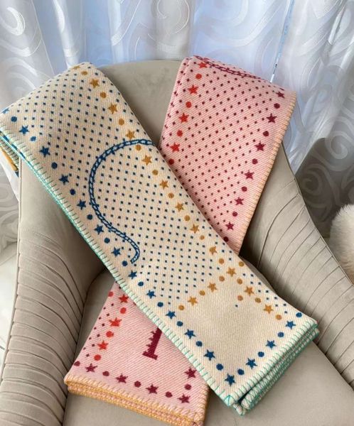 

new 2 colors blue baby blankets thick home sofa good quailty blanket kids boy girl child h 100&140cm selling wool