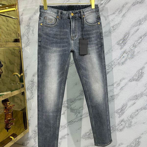 

jeans for man denim mens designer clothes luxury pants luxurious trousers luxuries jean 004, Blue