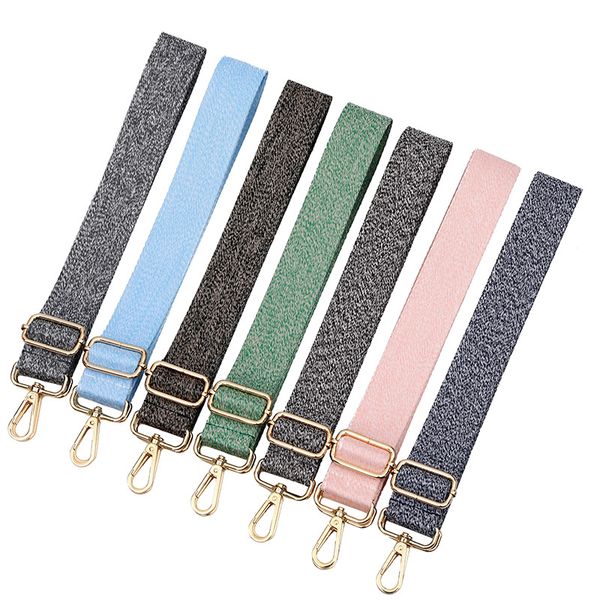 

solid color bag strap for women shoulder handbag decorative hand messenger belt accessories handle crossbody wide strap, Black