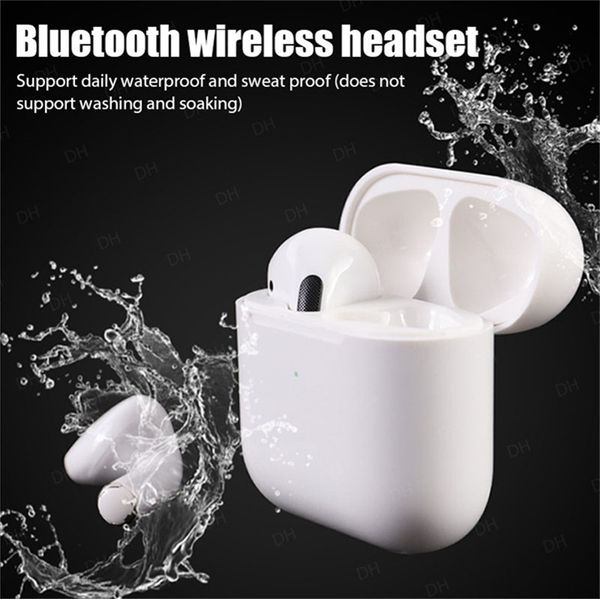 

pro 6 pro 4 tws bluetooth earphone with charging box wireless headphone stereo sport earbud mini headsets pro6 pro4 earbuds