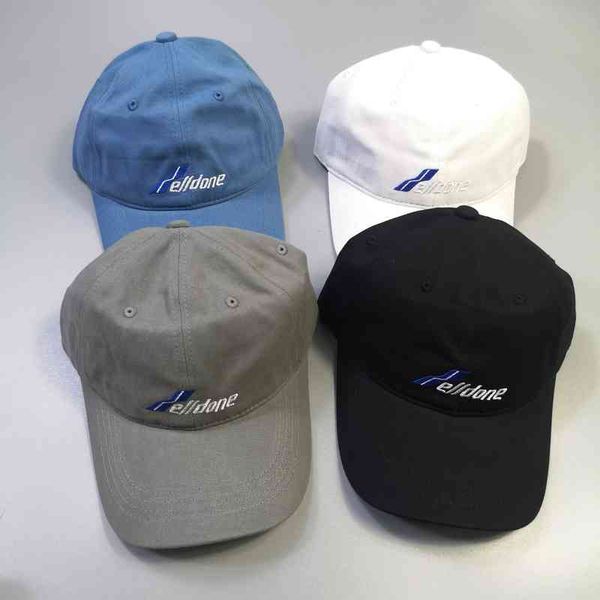 

ball caps korean version high tide brand weldone baseball cap pure cotton we11 wili, Blue;gray