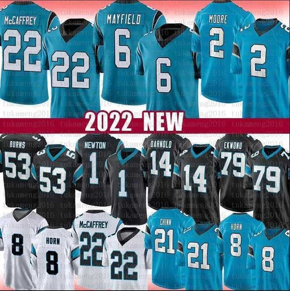

baker mayfield custom mens women youth jersey carolina''panthers''elite dj moore jeremy chinn ikem ekwonu sam darnold ca