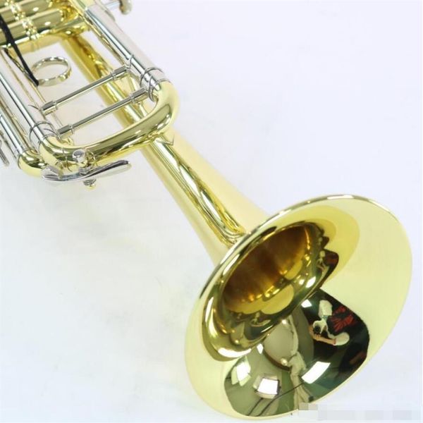 

model 18037 bb trumpet bach professional in gold lacquer mint condition engraved with original blue case277v
