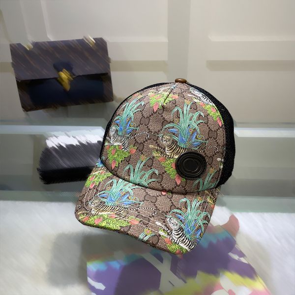

22ss designers mens baseball caps brand tiger head hats bee snake embroidered men women sun hat sports mesh cap, Blue;gray