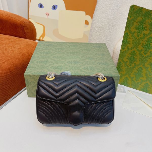 

pocket envelope shoulder bags chain fashion brand true leather cross body bag leather wallet classic handbag wholesale