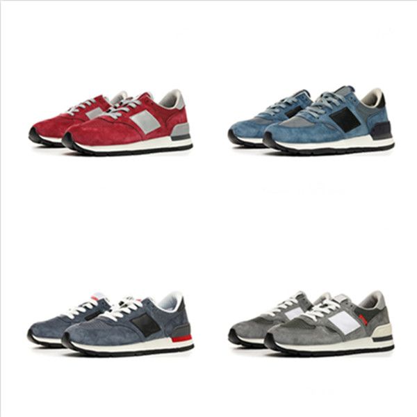 

2022 bb990v1 b990v1 40th anniversary casual shoes retro running shoes men and women with the same paragraph yuanzu gray, Black