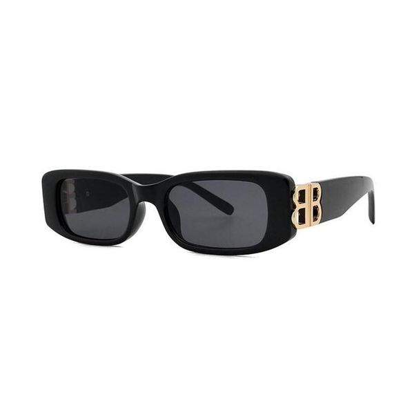

sunglasses 2022 brand women's bb classic fashion men's sun glasses uv400 ins travel sports square retro rectangle270f293c, White;black