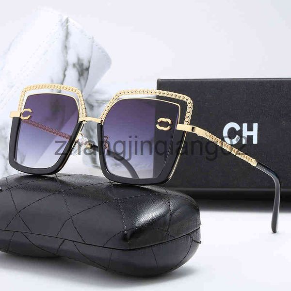 

. channel sunglasses cycle luxurious fashion woman mens new metal trend european american business versatile vintage baseball sport summer s, White;black