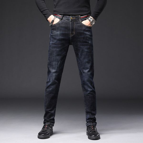 

men's jeans men's denim blue allmatch casual men's jeans 220827