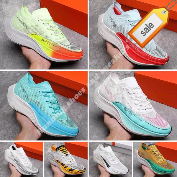 

sell sandals shoes zoomx vaporfly next% 2 women mens running valerian black white metallic silver authentic marathon athletic jogging sports