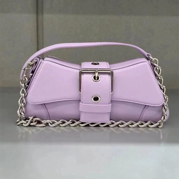 

designer bags alligator shoulder bag b womens bags cross body solid color lindsay handbags leather trapezoid purse buckle zipper pocket remo