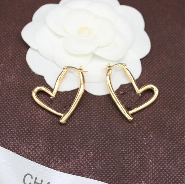 

female personality earrings desigenr stud earring for womens luxury geometric heart inlay crystal rhinestone pearl earrings wedding jewelry, Golden;silver
