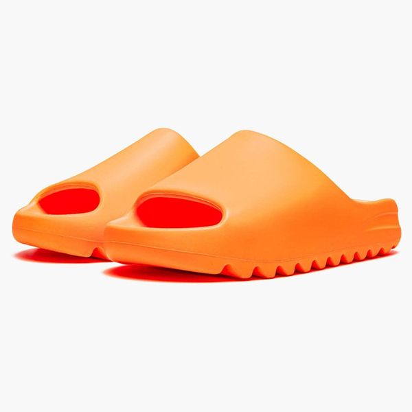

designer with box foams runners slippers slider women men sand bone white sandals pure resin slide outdoor slipper onyx foam runner rurnnrs, Black